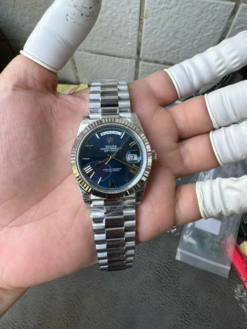 高仿勞力士 dd 配重版 藍盤 (4)