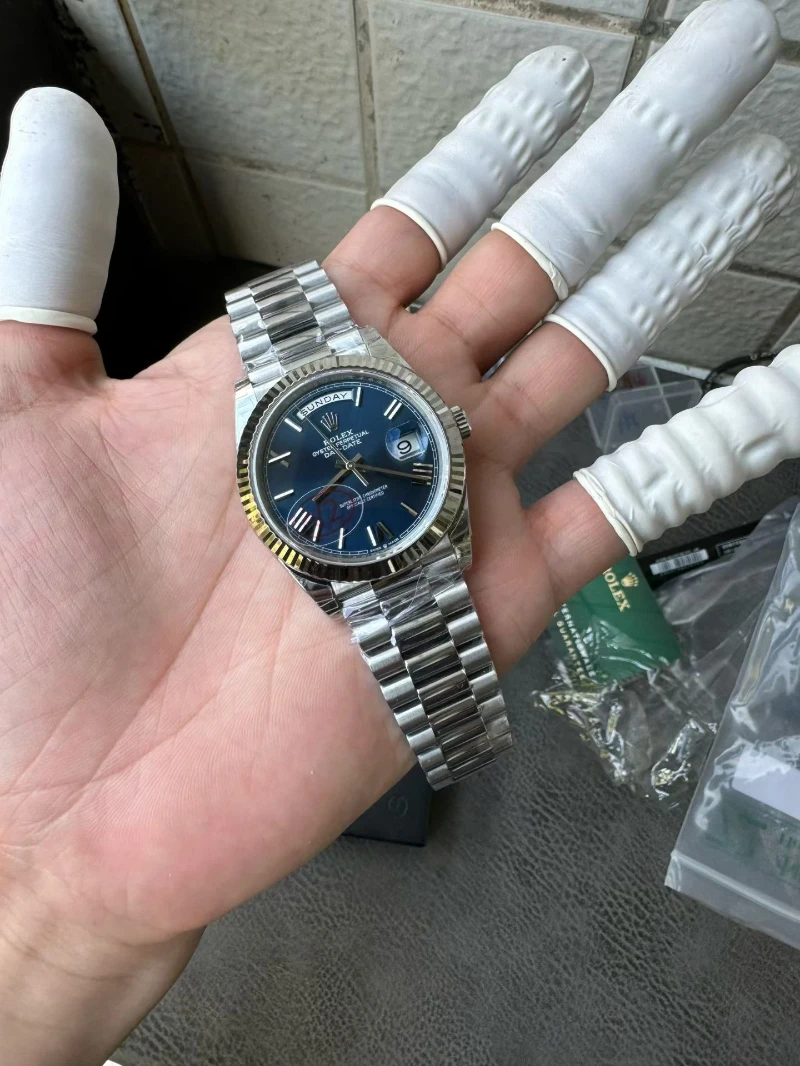 高仿勞力士 dd 配重版 藍盤 (5)