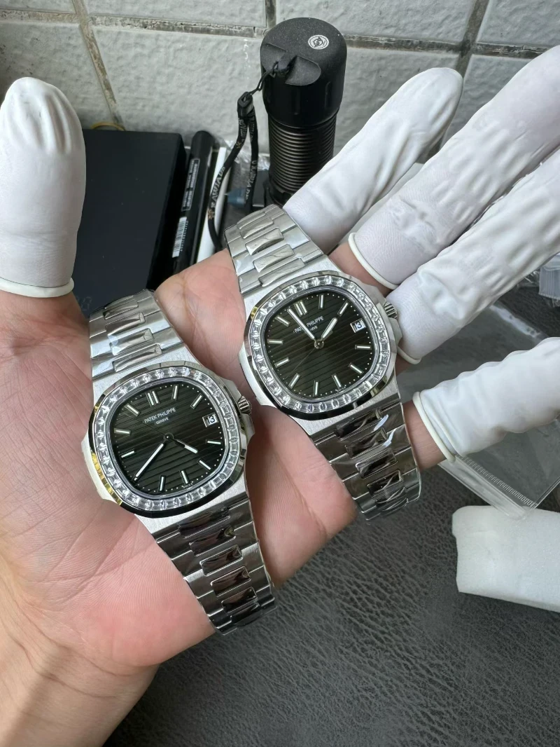 高仿百達翡麗5711鑽石款 (5)