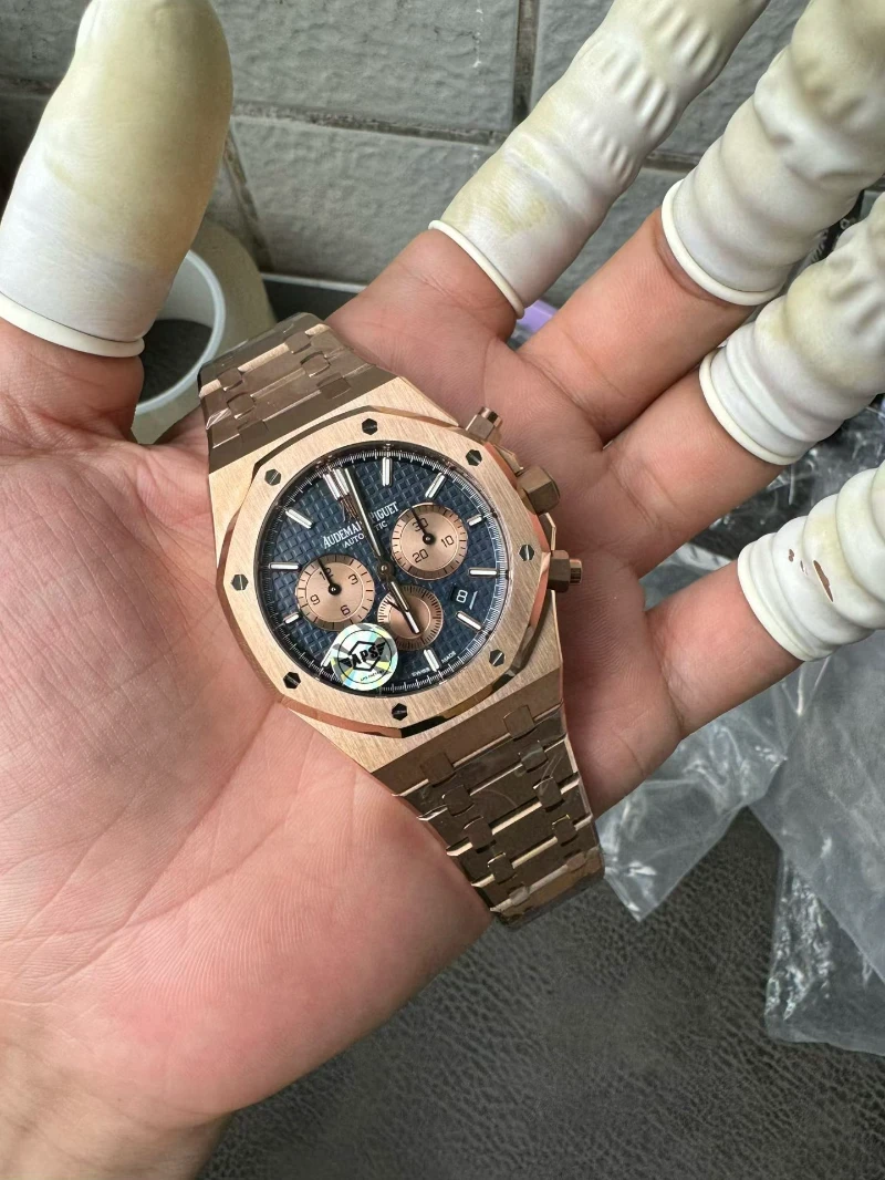 aps廠 復刻錶 26331 藍金 (3)