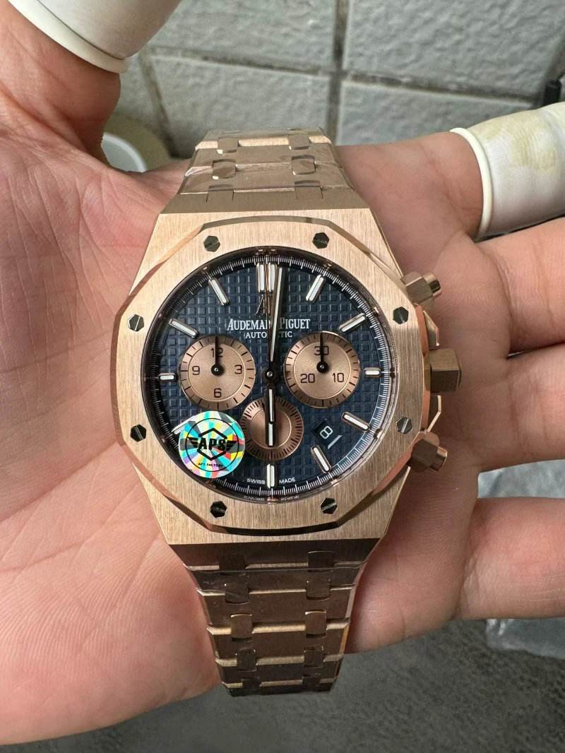 aps廠 復刻錶 26331 藍金 (4)