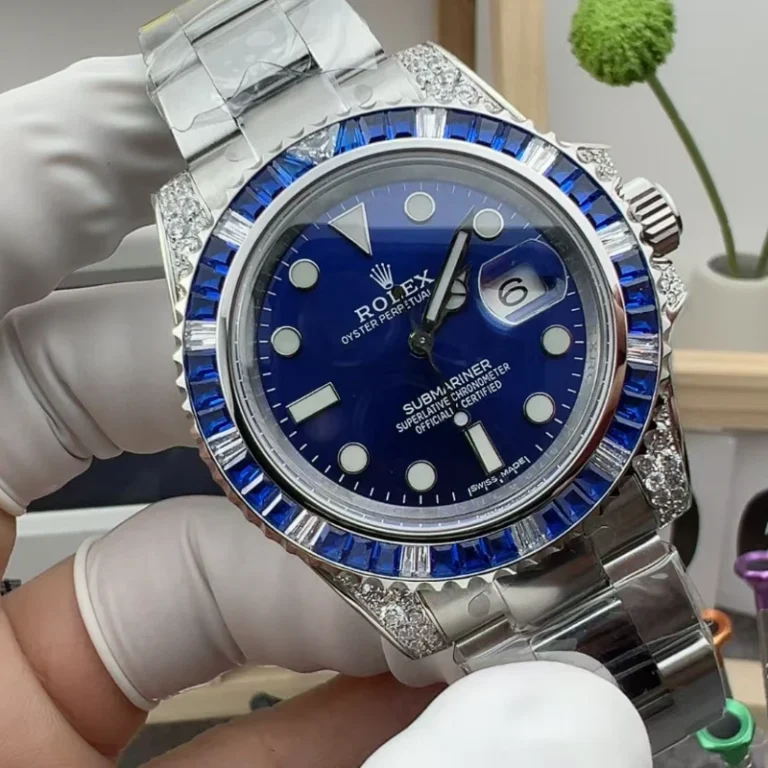 高仿勞力士 羅志祥同款 rolex submariner 鑽圈水鬼 40mm｜116659paveo