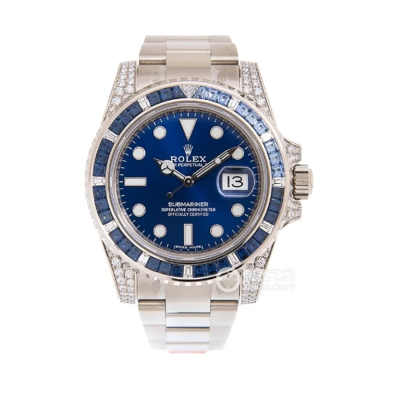 高仿勞力士 羅志祥同款 rolex submariner 鑽圈水鬼 40mm｜116659paveo
