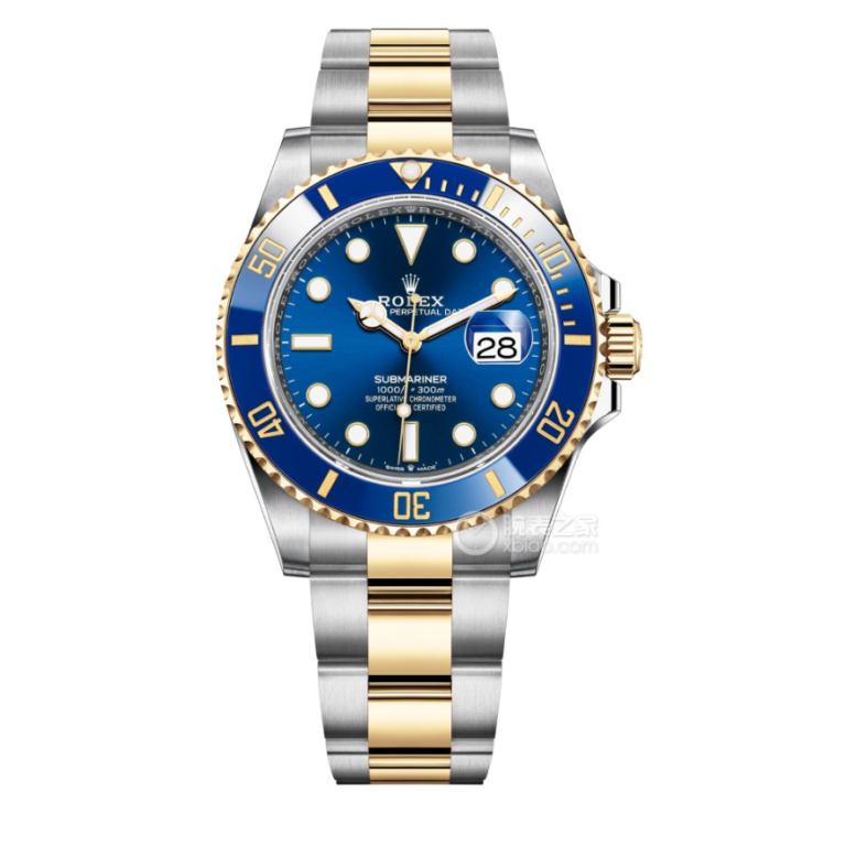 高仿勞力士 rolex submariner 半金藍水鬼 41mm｜m126613lb