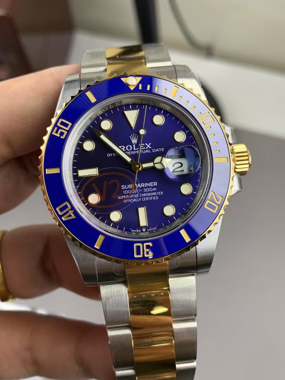 vs廠高仿水鬼 半金藍水鬼 (1)