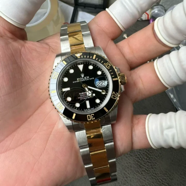 高仿勞力士 rolex submariner 半金黑水鬼 41mm｜m126613ln