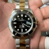 高仿勞力士 rolex submariner 半金黑水鬼 41mm｜m126613ln