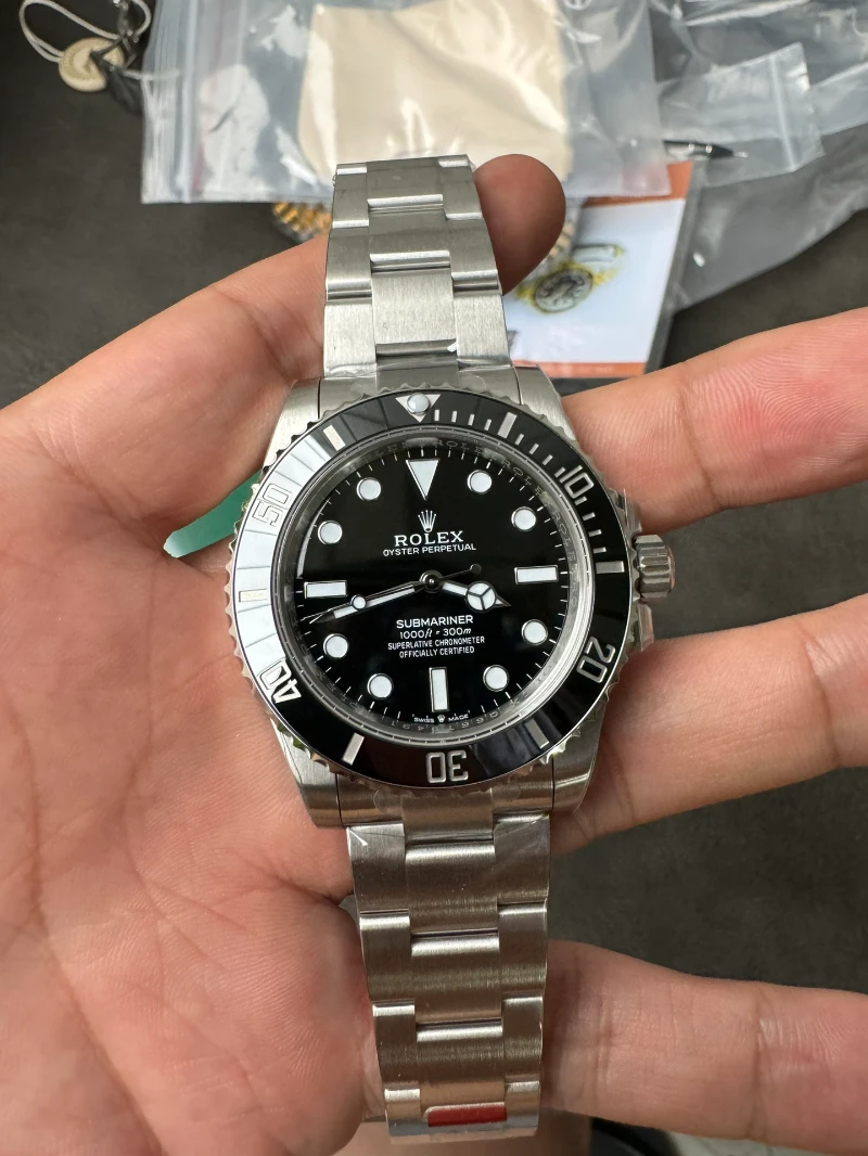 高仿勞力士 rolex submariner 無曆水鬼 41mm｜m124060