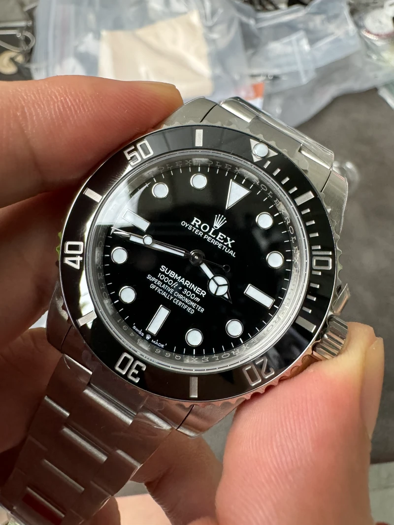 高仿勞力士 rolex submariner 無曆水鬼 41mm｜m124060