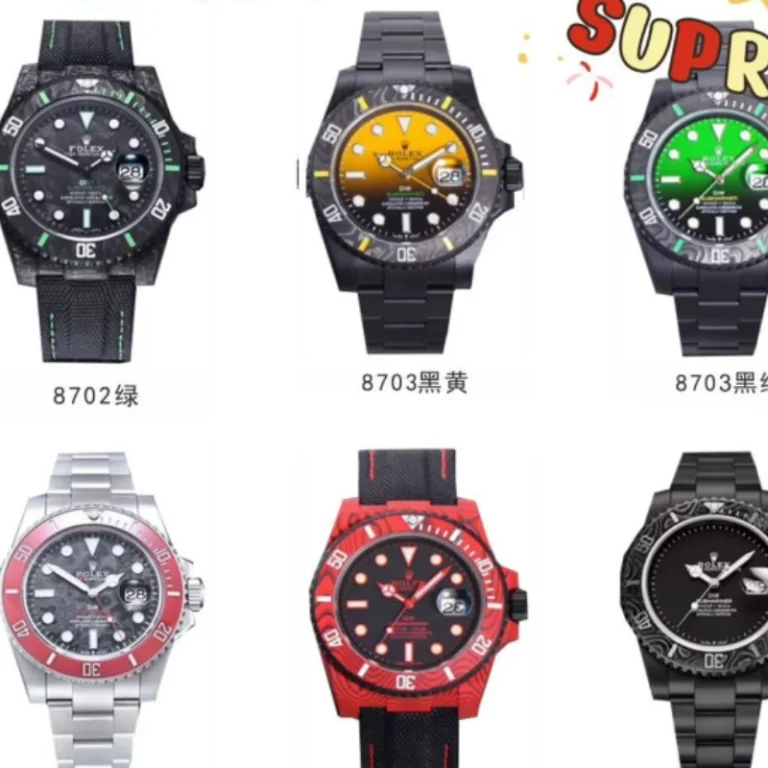 高仿勞力士 改裝錶 rolex submariner 水鬼 40mm diw系列 六個款式